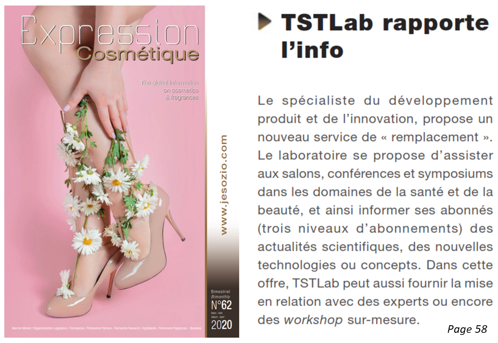 Expression Cosmétiques & TSTLab ! [FR][EN]