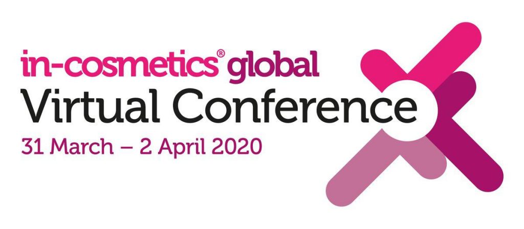 Web Seminar InCosmetics Global 2020, From 31st of March to 2nd of April 2020 [EN]