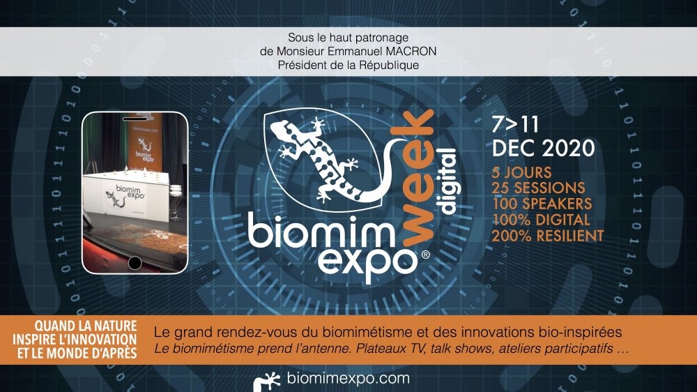 Biomim’Expo – du 7 au 11 décembre 2020 [FR][EN]